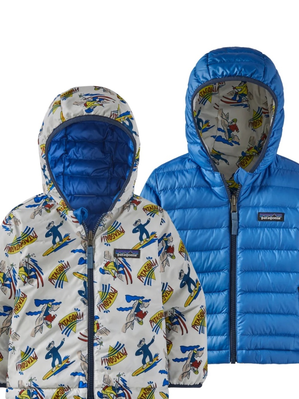 Patagonia Baby Reversible Down Sweater Hoody